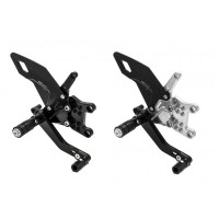 CNC Racing RPS Adjustable Rearsets for 2009-2016 Aprilia RSV4/Tuono V4 models